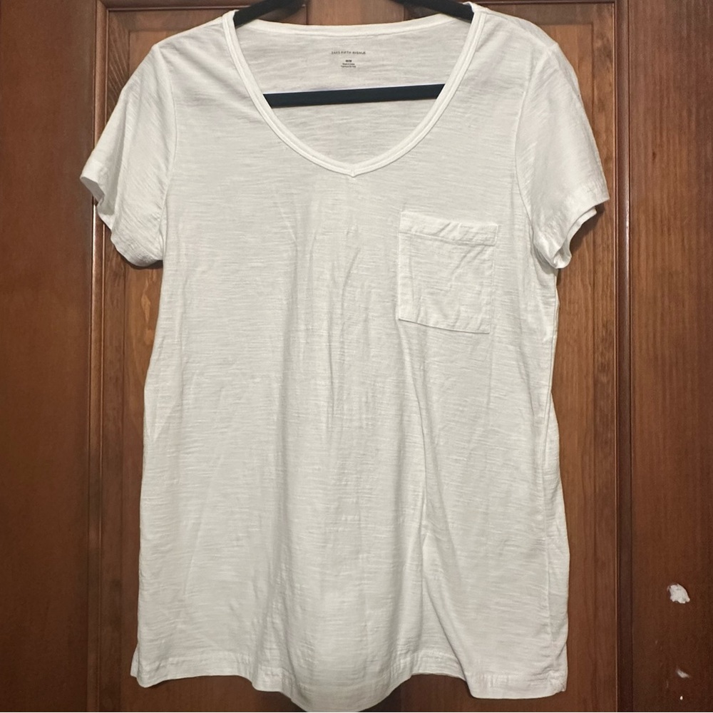 Saks Fifth Avenue White Top
